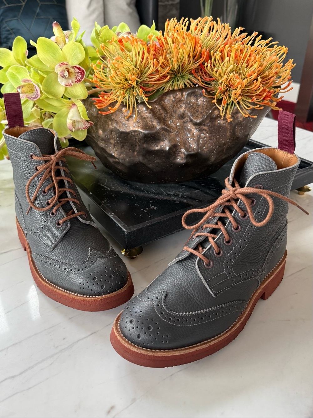 Tricker’s brogue women’s boots excellent condition - Picture 3 of 16